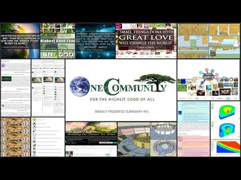 Ecological Resource Allocation - One Community Weekly Progress Update #91