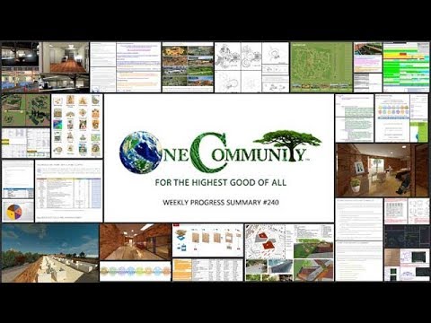 The Science of Sustainable Ecology - One Community Weekly Progress Update #240