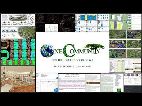 Sustainable Community Models - One Community Weekly Progress Update #271