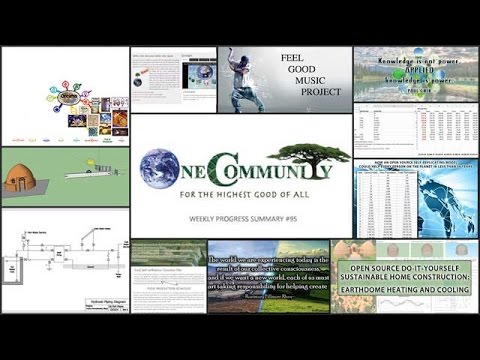 Sustainable Human Progress - One Community Weekly Progress Update #95