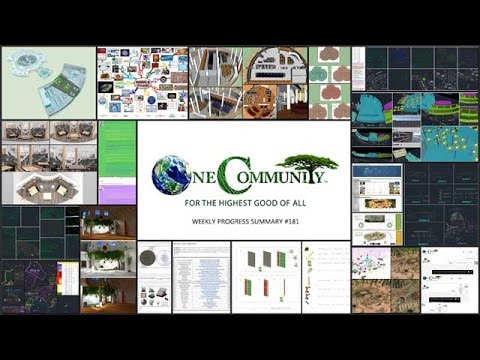 How to Make a Global Sustainability Starting Point - One Community Weekly Progress Update #181