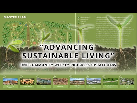 Advancing Sustainable Living - One Community Weekly Progress Update #485