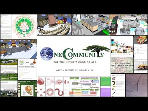 Community-based Eco-infrastructure - One Community Weekly Progress Update #134