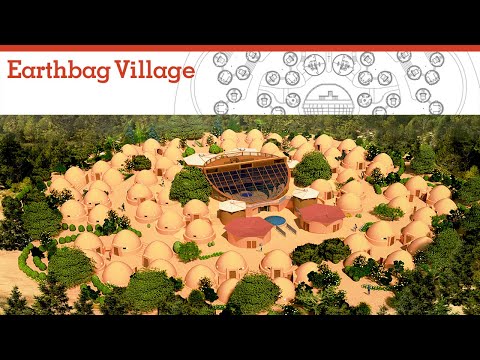 One Community Earthbag Village Walkthrough