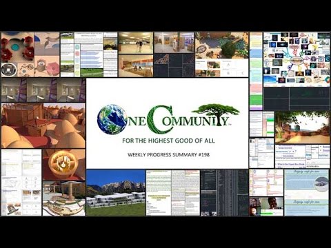 Jump Starting Global Eco-communities - One Community Weekly Progress Update #198