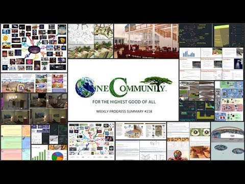 Creating a Better Planet for us All - One Community Weekly Progress Update #218