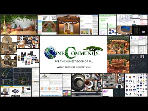 Game Changing Solutions For The World - One Community Weekly Progress Update #202