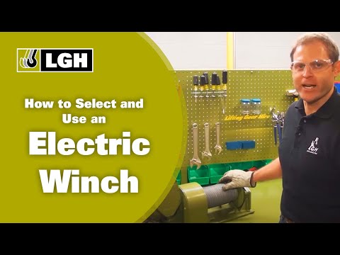 How to Properly Select and Use an Electric Winch