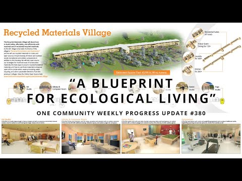 A Blueprint for Ecological Living - One Community Weekly Progress Update #380