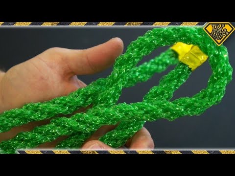 Soda Bottle Rope | How To Make Rope Or Homemade String From A Plastic Soda Bottle (2 Liter Bottle)