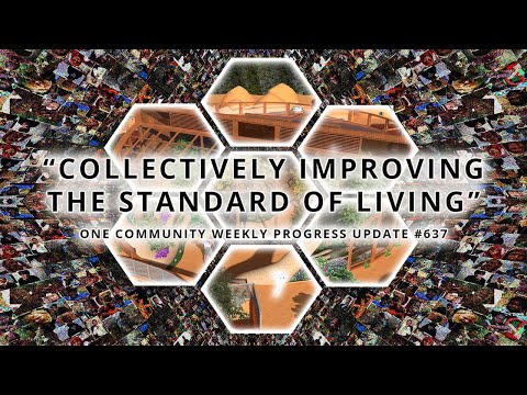 Collectively Improving the Standard of Living - One Community Weekly Progress Update #637