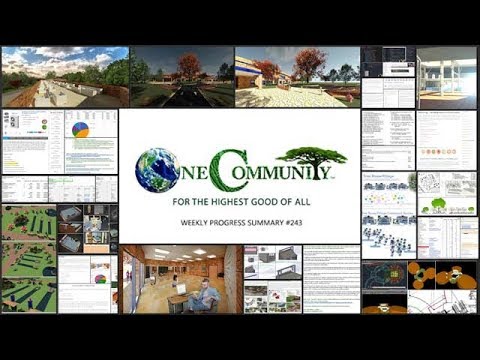 Managing Sustainable Change - One Community Weekly Progress Update #243