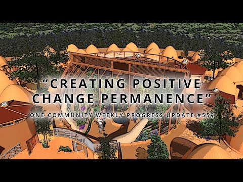 Creating Positive Change Permanence - One Community Weekly Progress Update #559