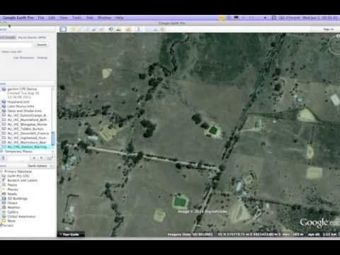 GoogleEarth Boundary Plan Creation