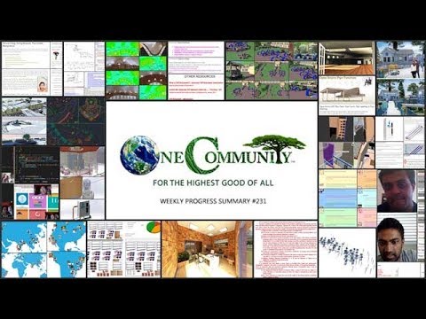 Creating Something Good for Everyone - One Community Weekly Progress Update #231