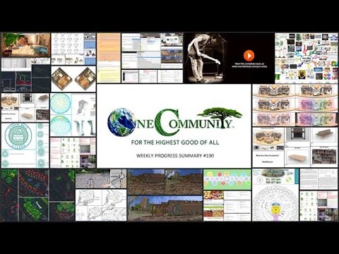 Helping People Build Communities - One Community Weekly Progress Update #190