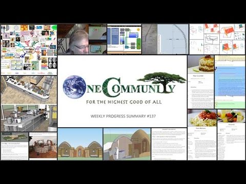 Sustainably Addressing Humanity’s Foundations - One Community Weekly Progress Update #137