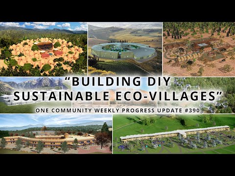 Building DIY Sustainable Eco-villages - One Community Weekly Progress Update #390