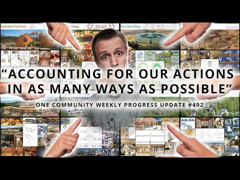 Accounting for our Actions in as Many Ways as Possible - One Community Weekly Progress Update #492