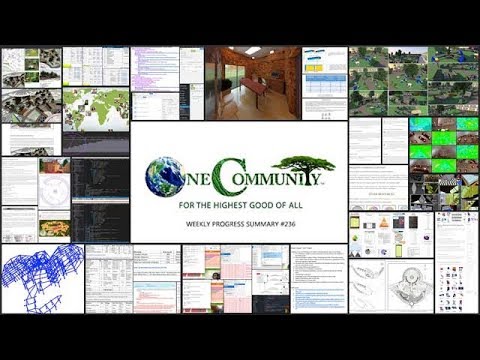 Eco-community Support for Earth’s Biosphere - One Community Weekly Progress Update #236