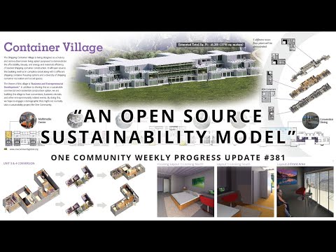 An Open Source Sustainability Model - One Community Weekly Progress Update #381