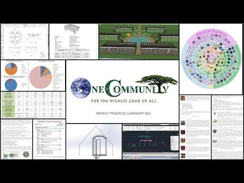 Creating a World that Works for Us All - One Community Weekly Progress Update #62