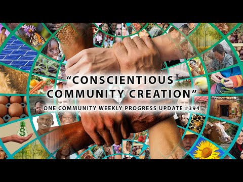 Conscientious Community Creation - One Community Weekly Progress Update #394