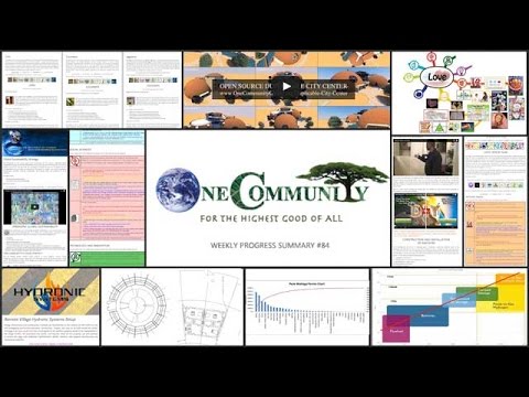 Revolutionizing the Sustainability Industry - One Community Weekly Progress Update #84