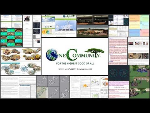 Strategic Open Source World Creation - One Community Weekly Progress Update #227