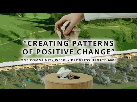 Creating Patterns of Positive Change - One Community Weekly Progress Update #608