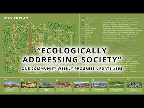 Ecologically Addressing Society - One Community Weekly Progress Update #355