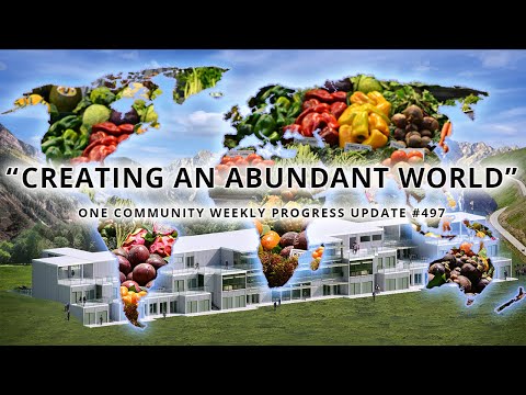 Creating an Abundant World - One Community Weekly Progress Update #497