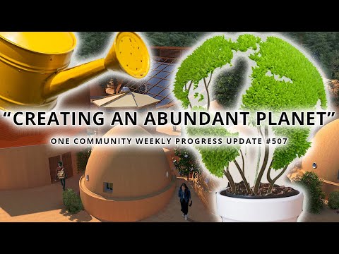 Creating an Abundant Planet - One Community Weekly Progress Update #507