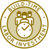 Duplicable City Center Build-time Investment Icon, labor investment icon, labour icon, building time needs, time investment, build times, time to build, earthbag build time investment, straw bale build times, eco build times, sustainable build times, green building, labour evaluation, labour investment, labour input, labor requirements, labor input, time for building