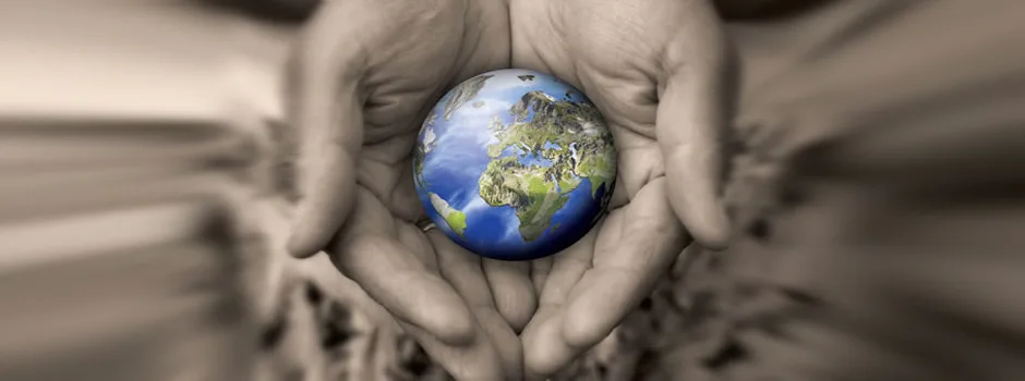 earth in hands header, ethosolution header, the future is in our hands