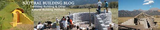 Natural Building Blog, Earth Bag Building, One Community partner