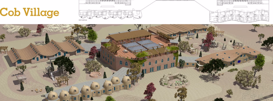 Cob Village Header, Cob Village, Cob Living, Cob Construction, Cob Architecture, Cob Housing, Cob Hotel, Cob Dwelling, building with cob