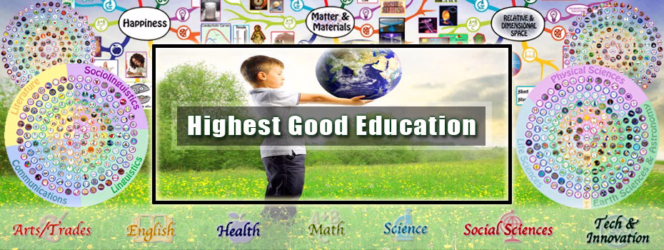 Highest Good education, One Community education, open source eduction, new-paradigm education