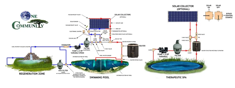 Eco Pool and Natural Spa, One Community Natural Pool