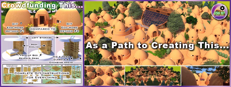 150 dome home open source Header for the One Community Crowdfunding Campaign