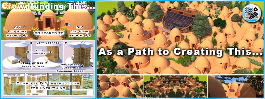 Aircrete Header for the One Community Crowdfunding Campaign