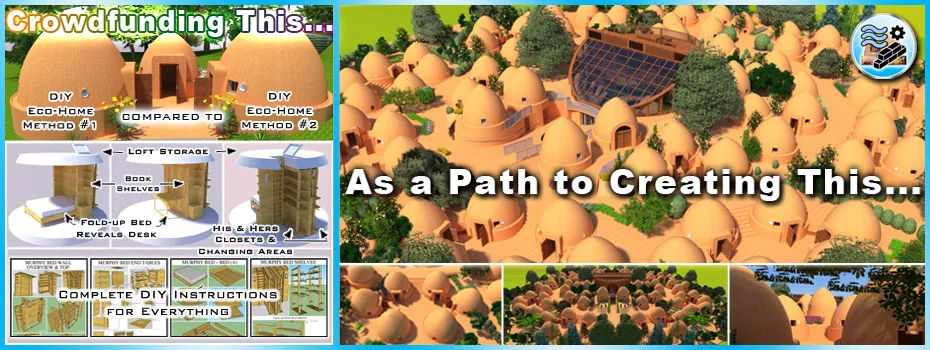 Aircrete Header for the One Community Crowdfunding Campaign