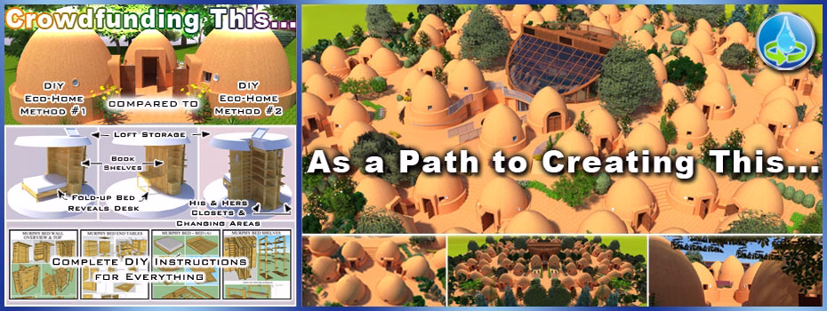 Water Catchment Header for the One Community Crowdfunding Campaign