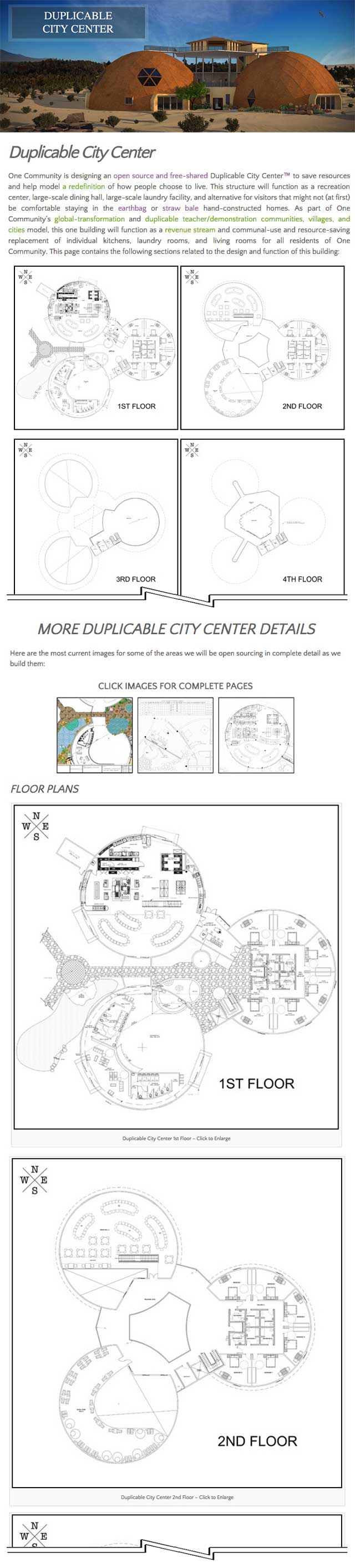 The core team also completed a huge update of the Duplicable City Center open source portal, improving the formatting and adding updated floor plan exports from AutoCAD. You can see all this great work here, and visit the updated page for clickable and enlargeable images.