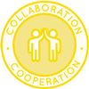 cooperating, living cooperatively, collaborative living, collaboration, working together, helping each other, global family, coming together, seeking agreement, team work
