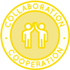 cooperar, vivir de forma cooperativa, vida colaborativa, colaboración, trabajar juntos, ayudarse mutuamente, familia global, unirse, buscar el acuerdo, trabajo en equipo