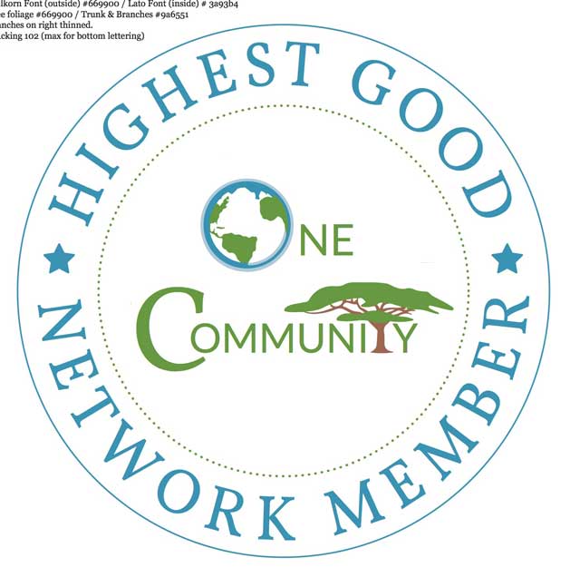 This week in Highest Good society, Jonathan DeAscentis (Graphic Designer and Web Developer) finished development of our Highest Good Network logo as shown here. Next step is trademarking of this logo.