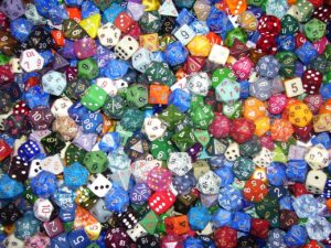 Multicolor and Denomination Dice