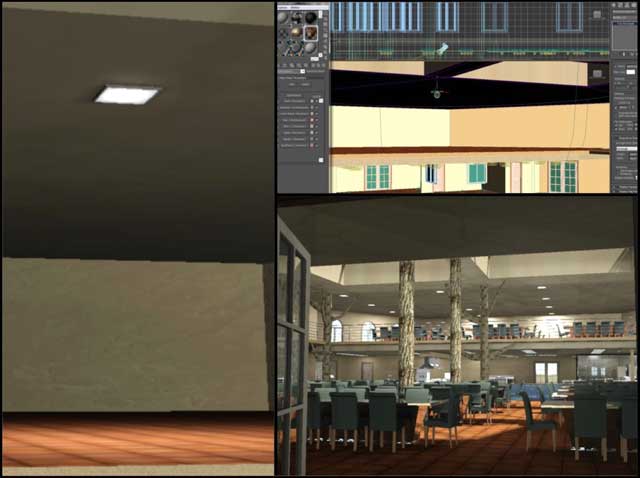 Eco-Flow and Function - Dean Scholz (Architectural Designer) continued helping us create quality Cob Village (Pod 3) renders. Here is update 93 of Dean’s work, this week’s focus was continued work on the stage areas and lights that will illuminate the stages.
