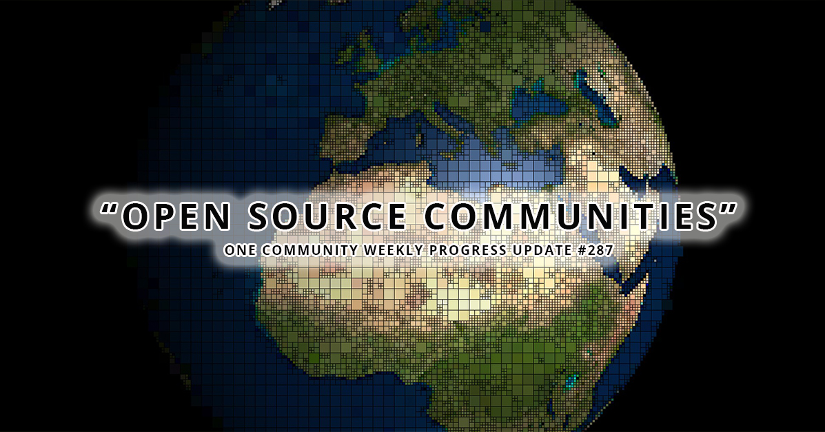 5 Efficient Open Source Communities One Community Global